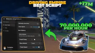 BEST Driving Empire Script Undetected Auto Delivery Instant Arrest Auto Rob Auto Drive and more
