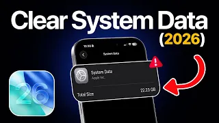ios 26 clear iphone system data new 2026 