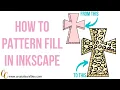 How to Pattern Fill in Inkscape