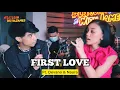 Download Lagu First Love (Nikka Costa) - Devano Danendra \u0026 Naura Ayu ft. Fivein #LetsJamWithJames