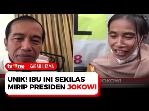 Sebelas-Duabelas, Wanita Ini Disebut Mirip Presiden Jokowi