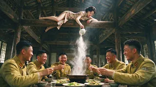 最強女特工潛入日軍屋頂下藥，悄無聲息消滅日軍一個營。⚔️ 功夫   Kung Fu #抗日 #電影 #功夫