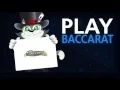 Watch Baccarat at CoolCat Casino