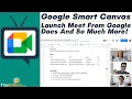 Google Smart Canvas Collaboration Update Launch Meet From Docs Sheets Slides And MUCH MORE
