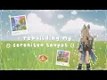 rebuilding my serenitea teapot cozy genshin gameplay