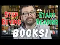 STOP BUYING BOOKS AND START READING THEM WITH THIS ONE READING TIP