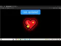 Create a Game-Inspired Loader Animation with HTML CSS Retro Heart Bouncing Effect