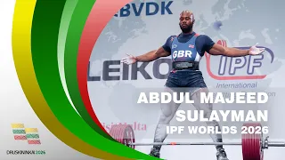 ipf world open classic powerlifting championships abdul majeed sulayman 120 kg