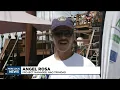 Replica of flagship docks in Bay City
