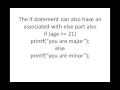 control flow statements in C language