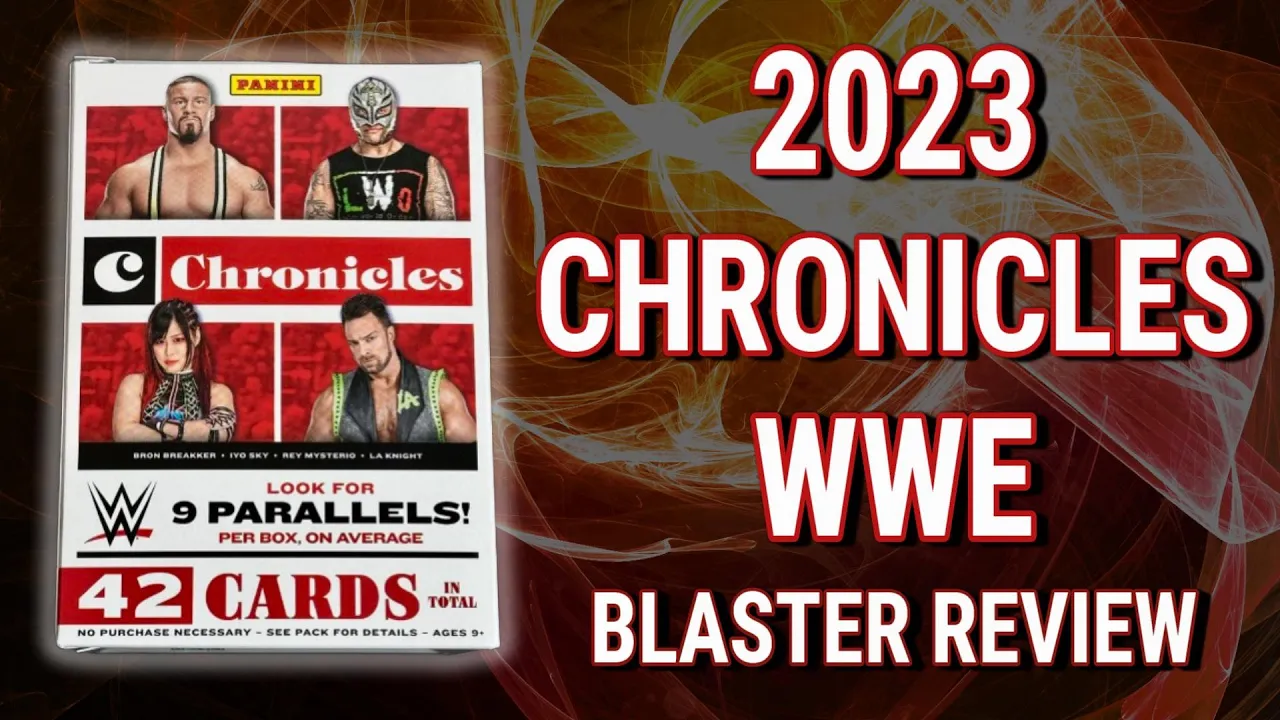 BRAND NEW RELEASE | 2023 Panini Chronicles WWE Blaster Review |