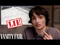 Download Lagu Finn Wolfhard Takes a Lie Detector Test | Vanity Fair