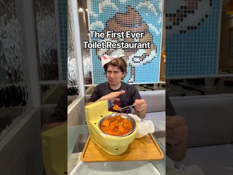The First ever Toilet Restaurant #shorts