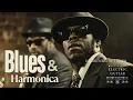 Lagu Relaxing Blues \u0026 Harmonica Instrumental Music