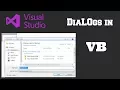 How To Make a Open File Dialog Window Visual Studio Visual Basic