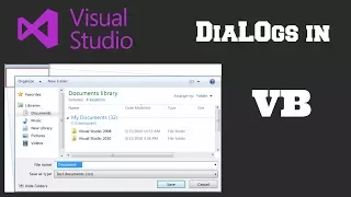 How To Make a Open File Dialog Window Visual Studio Visual Basic