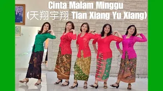 Download Cinta Malam Minggu (天翔宇翔 Tian Xiang Yu Xiang) Line Dance (demo \u0026 count) MP3
