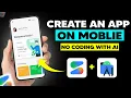 Create Native Android App with AI on Mobile Without Coding Full Tutorial 2026