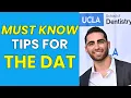 5 DAT Tips for Test Day