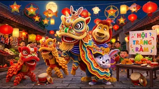 Nhạc Trung Thu Cho Bé Hay Nhất 2026 🌙  Rước Đèn, Phá Cỗ, Vui Hội Trăng Rằm – Nhạc Thiếu Nhi Vui Nhộn