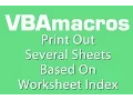 Print Out Several Sheets Based On Worksheet Index - VBA