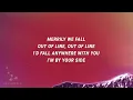 He Is We - Merrily we fall out of line out of line (I Wouldn't Mind) (Lyrics)