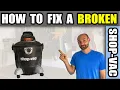 How to Troubleshoot and Fix a Shopvac
