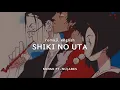 Shiki no uta ; romaji and english lyrics