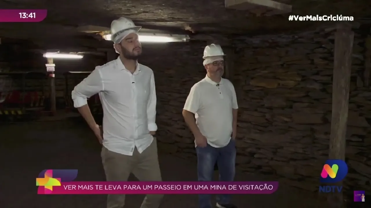 Mina de Visitação de Criciúma é a única do tipo na América Latina