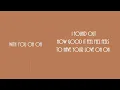 Just One Look + The Hollies + Lyrics/HD