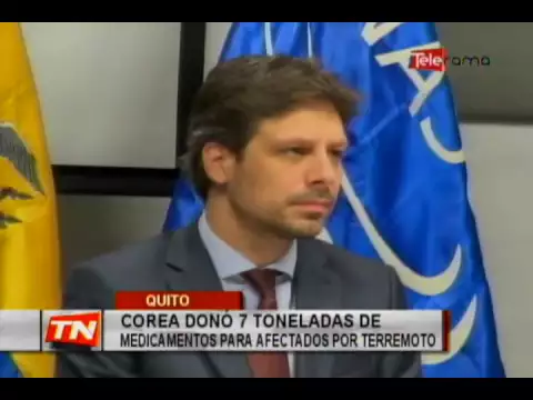 Corea donó 7 toneladas de medicamentos para afectados por terremoto