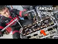 HYUNDAI SANTA FE CAMSHAFT CAPS TORQUE SPECS AND SEQUENCE