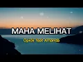 Download Lagu Maha Melihat (Lirik) _ Opick ft Amanda