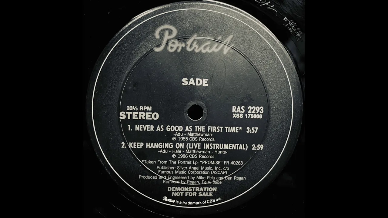 Keep Hanging On (Live Instrumental) / Sade