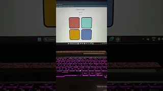 simon says game using html and javascript Comment for JS code