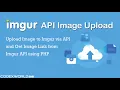 Upload Image to Imgur via API using PHP