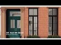 321 East 6th Street Townhouse w Approved Plans Andy Warhols Previous Townhouse Available for Sale