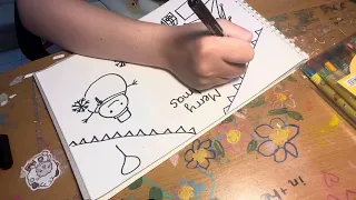 Daily Vlog - Vẽ Tranh Chủ Đề Noel