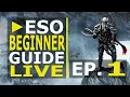 ESO Beginner Guide Live Series - Picking Unlocking Guilds