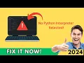 Fix No Python Interpreter Selected in PyCharm Quick and Easy Solution