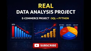 Python SQL Data Analyst Project E-commerce Sales Analysis for Beginners