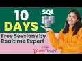 Learn SQL in 10 Hours Session 3 SQL Free Session for Beginners Quality Thought