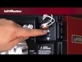How to program travel on LiftMaster Security 2 0 garage door opener