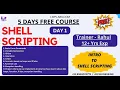 DAY 1 Introduction to Shell Scripting