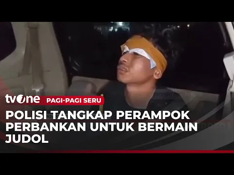 Ketagihan Judol, Pria Rampok Agen Perbankan