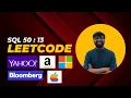 LeetCode 13 Managers with at Least 5 Direct Reports SQL Interview Question SQL 50