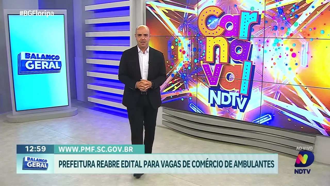 Oportunidade imperdível: Prefeitura reabre edital para vagas de comércio de ambulantes no Carnaval