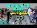Ecumenical Keys Quick Guide OSRS