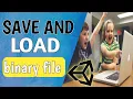 How to save and load data using binary file in unity codyKAS