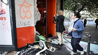 France: Paris, Lyon and Marseille count the cost after violent protests